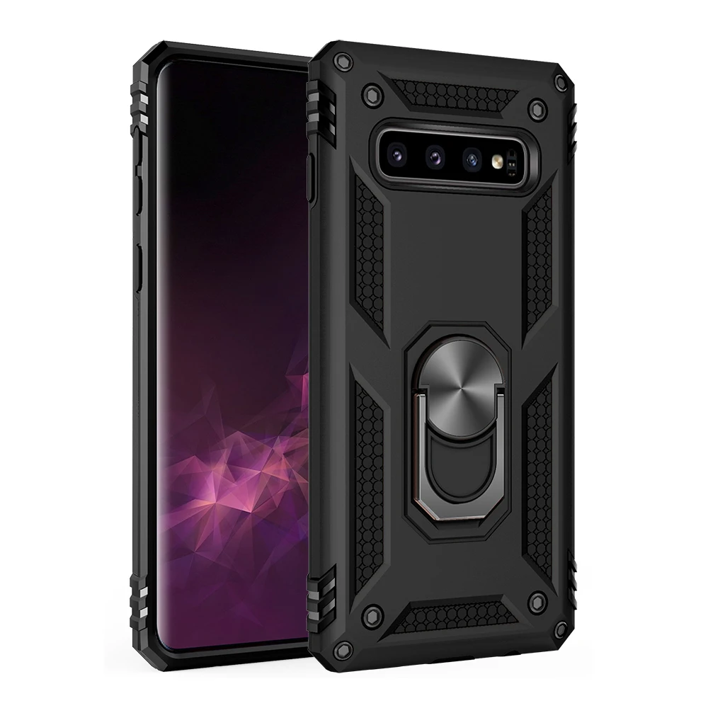 Для Samsung Galaxy S8 S9 S10E S10 Plus note 8 9 чехол для телефона модные стенд кольцо на палец