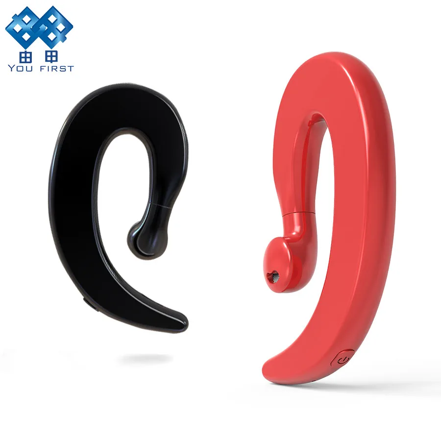 YOU FIRST Bluetooth наушники беспроводные с крючком спортивные микрофоном