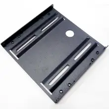 Горячая 2,5 дюймов до 3,5 дюймов SSD металлический монтажный адаптер Кронштейн Док-отсек для жесткого диска держатель