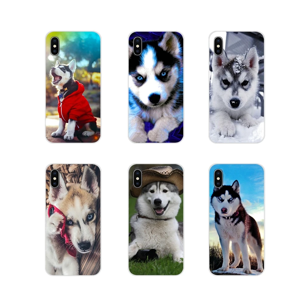 

Siberian Husky Dog puppies For Huawei Mate Honor 4C 5C 5X 6X 7 7A 7C 8 9 10 8C 8X 20 Lite Pro Accessories Phone Cases Covers