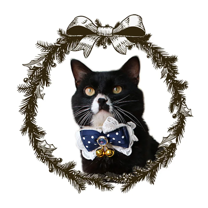 Pet Fashion Cat Ошейник галстук-бабочка декоративная искусственная кожа регулируемый воротник милая собака щенок котенка Pet игрушки Kid галстук-бабочка костюм