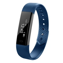 Sport Smart Watch Portable Silicone Band Body Condition Monitor Sleep Tracker Remote Camera Notification Alerts Trendy Wristband