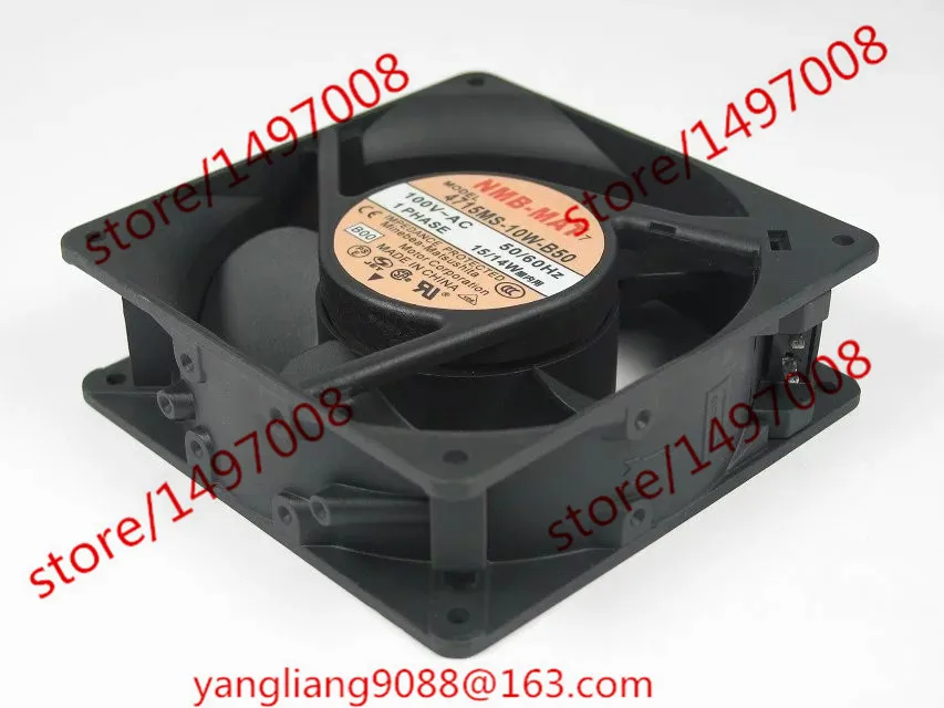 NMB MAT 4715MS 10W B50 B00 AC 100V 15W 120x120x38mm вентилятор охлаждения сервера|square fan|server fanac fan |