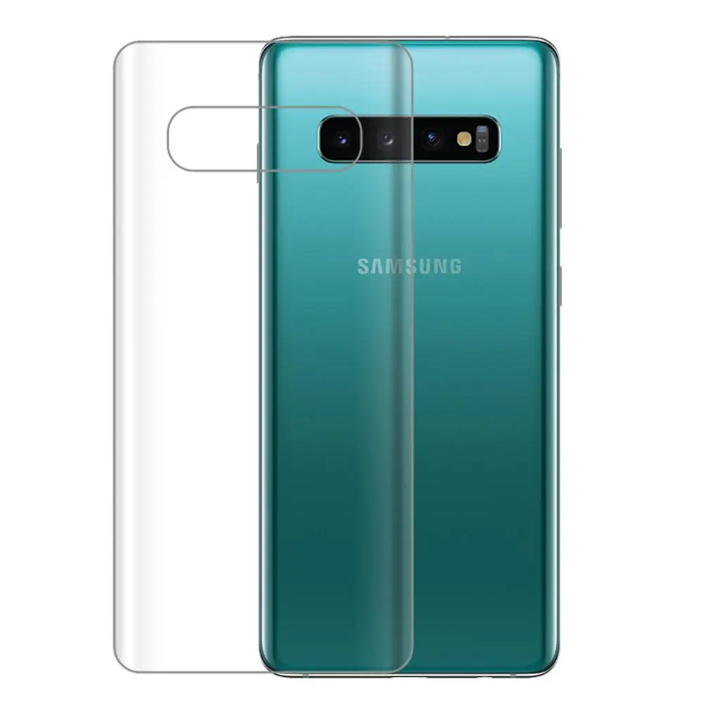 9D защита для задней панели экрана для samsung Galaxy A50 A80 A70 A60 A30 A7 A8 гидрогелевый ТПУ для Galaxy S10 Plus Note 9 8 задняя фольга