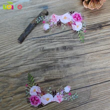 Горячая Распродажа цветная печать на заказ акриловая открытка свадебные пригласительные открытки красочная печать с цветком