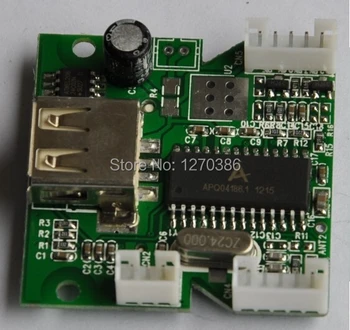 

Free Shipping!!! S-210 MP3 decoder board 5V mp3 module SD Card decoder MODULE