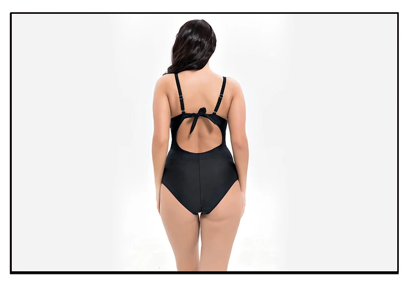6XL БОЛЬШОЙ размера плюс купальник для женщин сексуальный цельный купальник утягивающий женский ретро пляжный купальный костюм