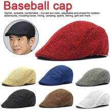 Унисекс летний простой сетчатый дышащий Модный берет Кепка «Утконос» для мужчин женские береты стиль плоская кепка шляпы для гольфа Спортивная Кепка