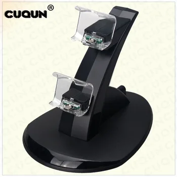 

Dual USB Charging Dock Station For PlayStation 4 PS4 for PS4 Slim/Pro Controller Charger Stand with USB Cable