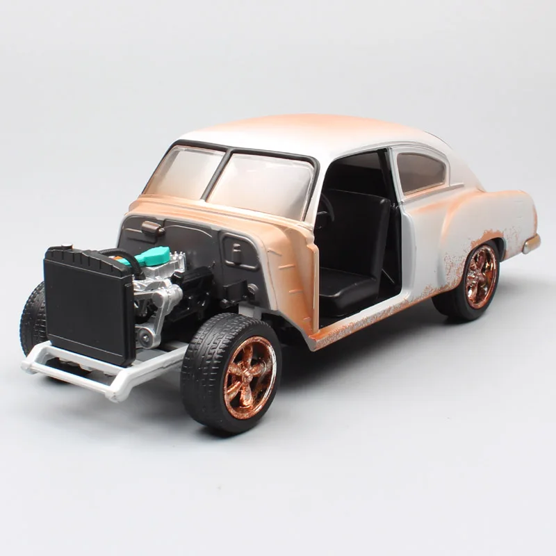 

Children's 1 24 jada vintage Dom's Chevy Fleetline 1951 diecasts & Toy Vehicles mini scale cars models toy miniatures hobby gift