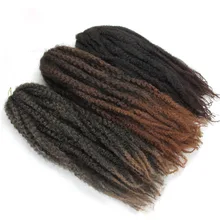 Dream ice's длинные, радужной расцветки Marley крючком оплетка волос синтетические вьющиеся волосы marley для наращивания плетения волос