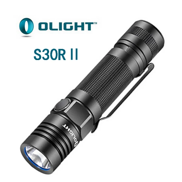 

2015 New Olight S30R Baton II Led Flashlight Cree XM-L2 Led 1020 Lumens Led Torch Rechargeable+ 3600mAh Battery+USB Charger