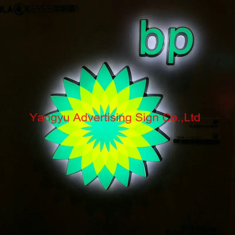 

company name sign board custom logo