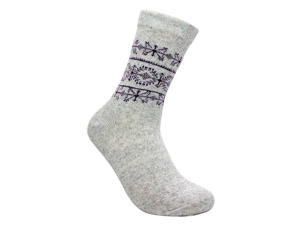 1 пара модных носков из кроличьей шерсти для мужчин; сезон осень-зима; теплые носки высокого качества; Meias; Классические хлопковые носки с геометрическим узором в стиле ретро