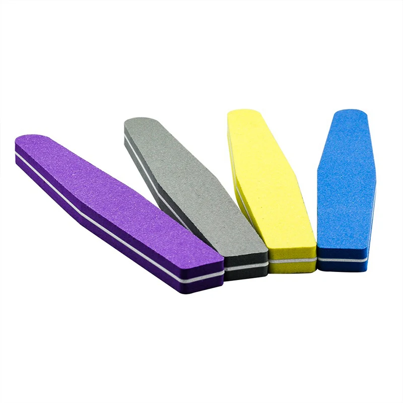 1 pcs MT010 100/180 Hot Sale Nail Buffer Double Side Diamond Sponge