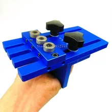 DIY Woodworking Joinery High Precision Dowel Jigs Dowelling Jig Kit With 3 Metric Dowel Holes(6mm,8mm,10mm)