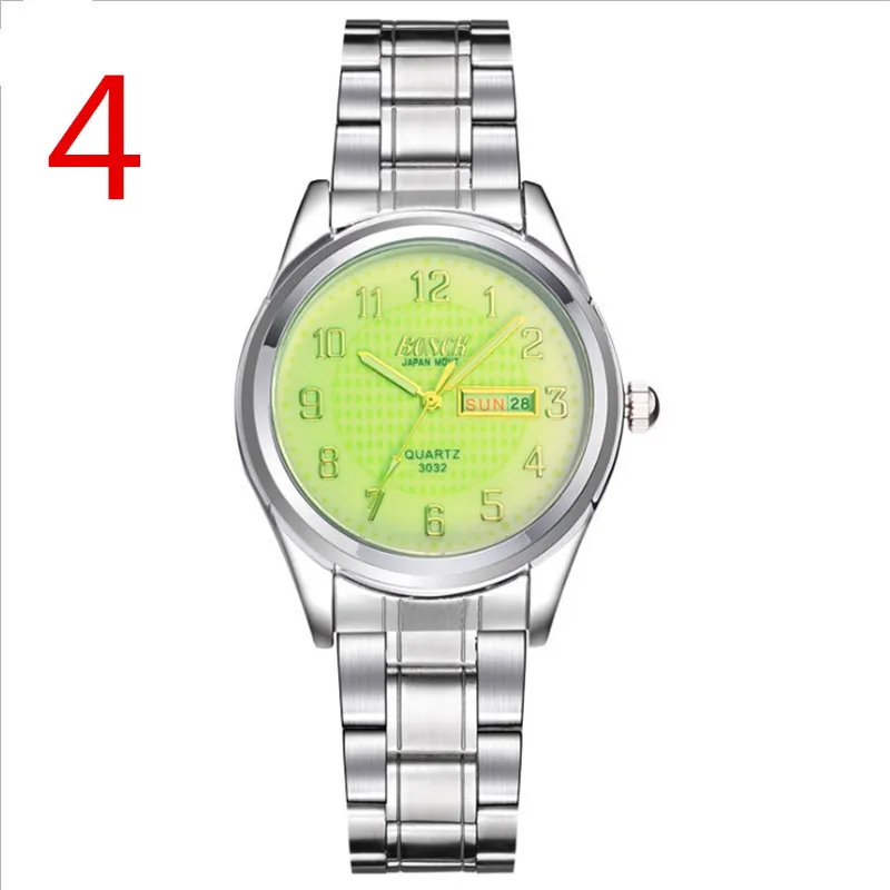 

men New Fashion Watch Stainless Steel Unisex Concise Casual Luxury Business Wristwatch