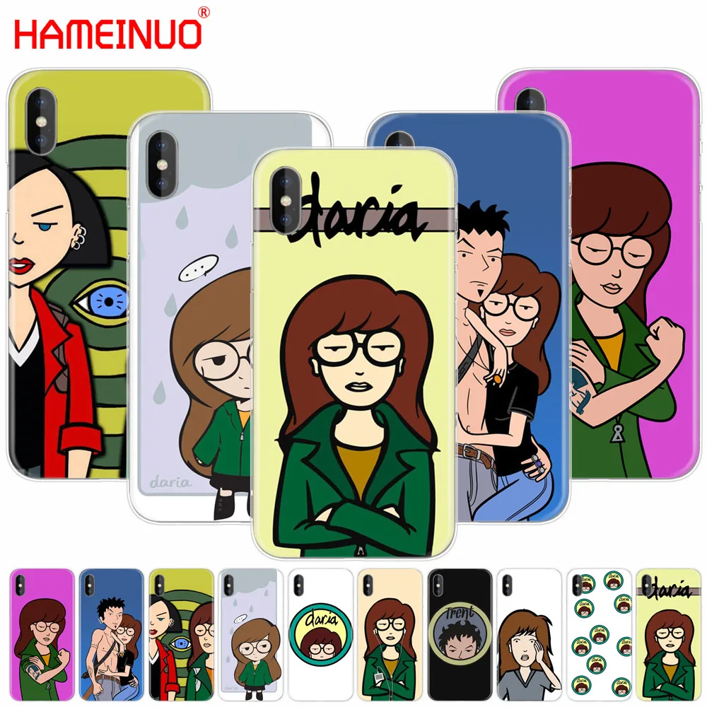 

HAMEINUO DARIA MORGENDORFFER cell phone Cover case for iphone X 8 7 6 4 4s 5 5s SE 5c 6s plus