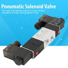 DC 12V BSP 14 Normally 3 Position 5 Way Pneumatic Solenoid Valve 0.15-0.8MPa 4V230-08P