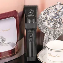 Бренд Baorun собака триммер для волос профессиональная литиевая батарея Когтерез для животных машина Бритва электрические ножницы машинка для стрижки с США Великобритания ЕС Plug