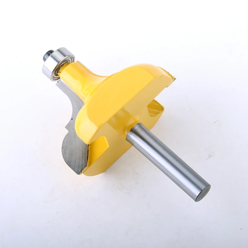 CHWJW 1PC 8mm Shank Picture Frame / Molding Router Bit - Large Trimming Wood Milling Cutter for Woo