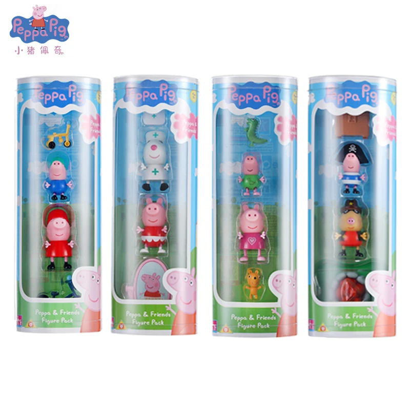 

Peppa Pig Love Learning Classroom Scene Action Figures Toy Peppa George Pig Friends Model Cake Decoration Kid Toy Gift 4 Styles