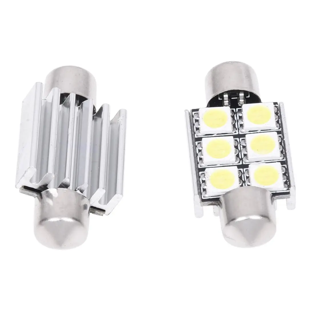 6x36 мм Can bus 6SMD 5050 LED номерной знак гирлянда Купол Лампа Белый|plate license|license platelight led |