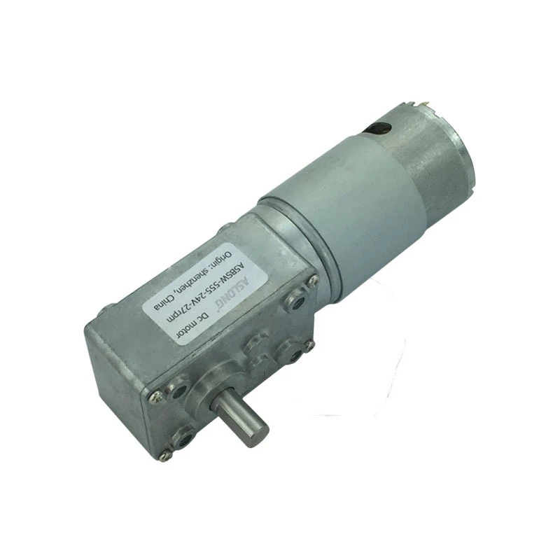 A58SW 555 dc мотор редуктор Турбинный червячный двигатель для конвейерной ленты