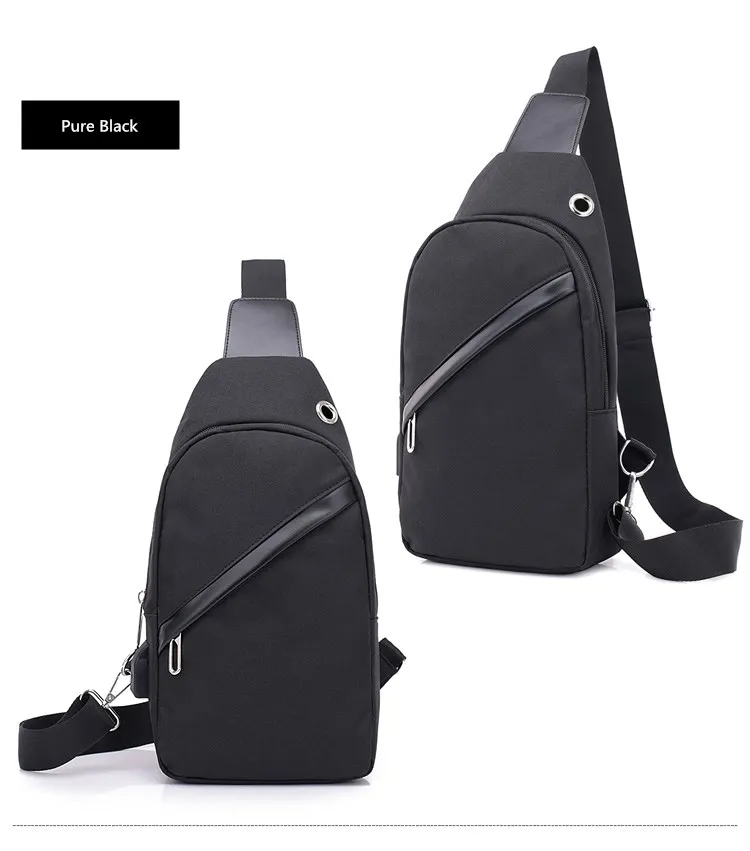 Школьный рюкзак FengDong 2 шт./компл. одного плеча слинга Грудь мешок usb зарядка сумка-мессенджер для мужчин, мужской клатч, водонепроницаемый, рюкзак для путешествий, сумка через плечо