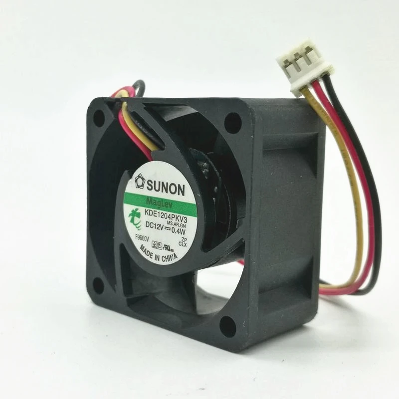 

Sunon Maglev KDE1204PKV3 DC12V 0.4w 4020 40 40*40*20MM F server inverter power supply axial cooling fans 3pin