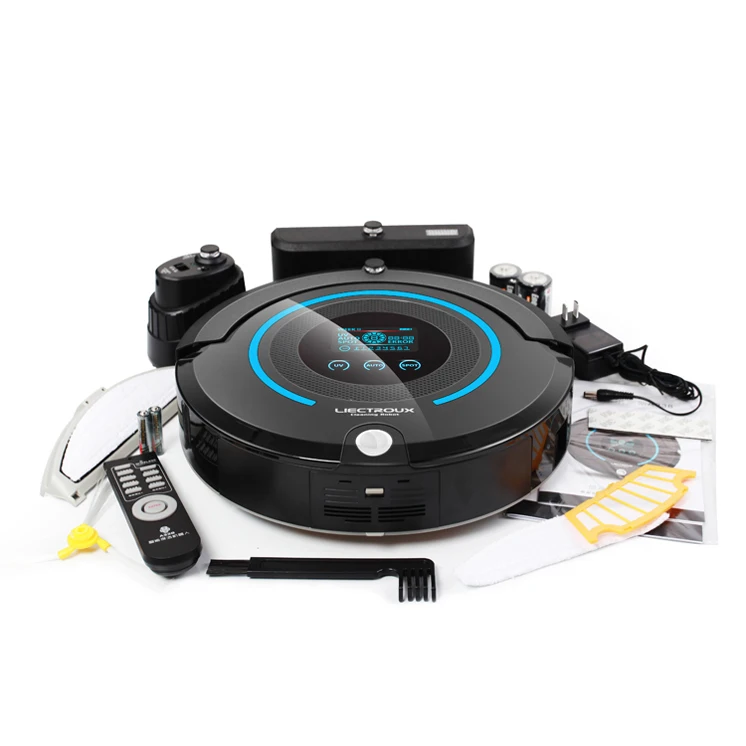 (Ship from RU) Wireless Smart Robot Carpet Vacuum Cleaner A338 for Home (Sweep,Vacuum,Mop,Sterilize),Schedule,Virtual Blocker