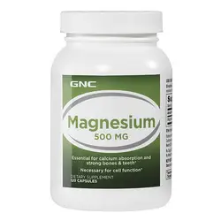 Бесплатная доставка магния 500 мг важно для поглощения кальция и сильные кости и зубы 120 Капсулы