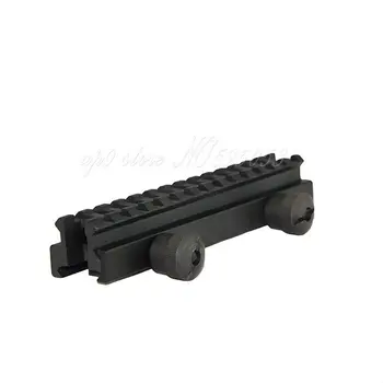 

10pcs Tactical 0.5" Height 13-slot See-Through Full Size Riser Mount 20mm Weaver/Picatinny Rails