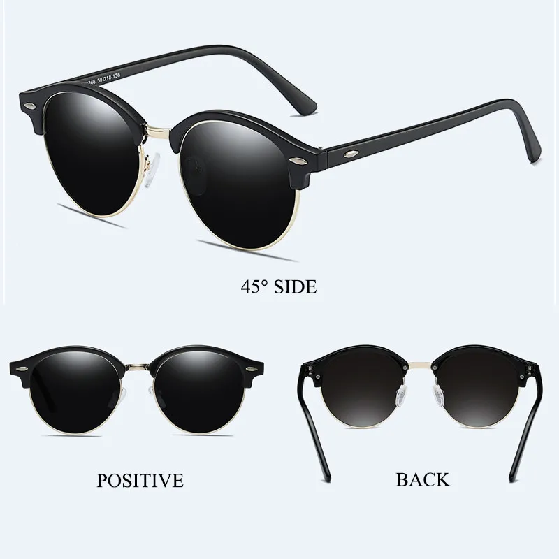 LeonLion, зеркальные поляризационные солнцезащитные очки, мужские, фирменный дизайн, винтажные очки, женские, для вождения, уф400, уличные, Beat Oculos De Sol Gafas