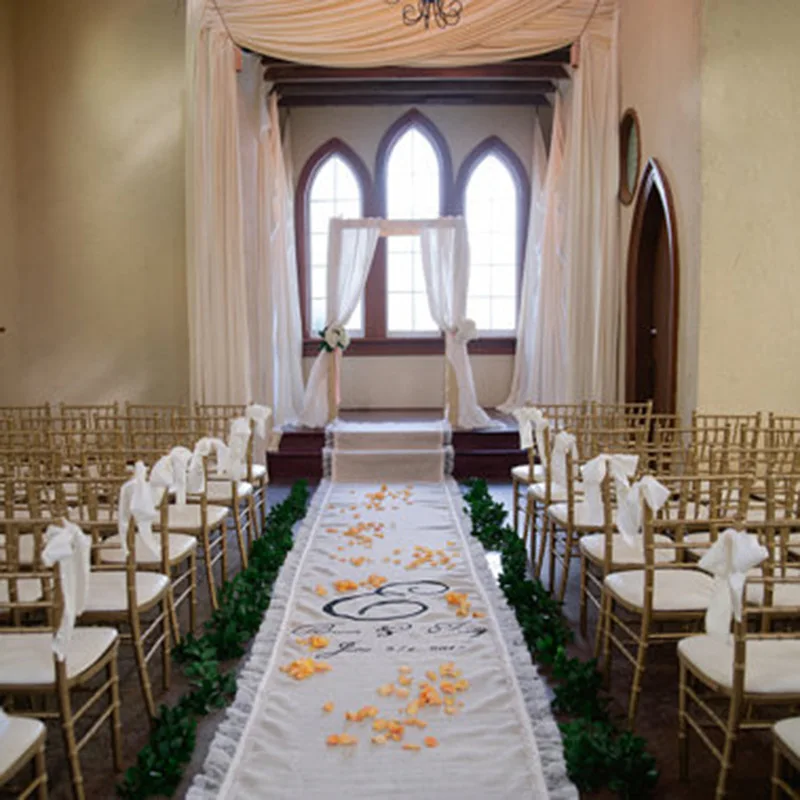 20 Inch Wide Vintage Rustic Wedding Table Burlap Runner Diy Aisle