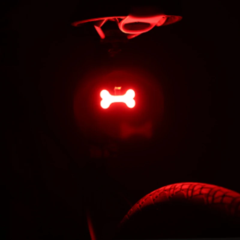 Cheap USB Rechargeable Bicycle Rear Light Red COB LED Taillight Safety Warning Tail Lamp Cycling Bycicle Light 25