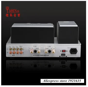 YAQIN MS-110B HIFI вакуумный ламповый усилитель SRPP схема KT88 класс AB1 клапан Ampifiers наушники усилитель 50 Вт+ 50 Вт