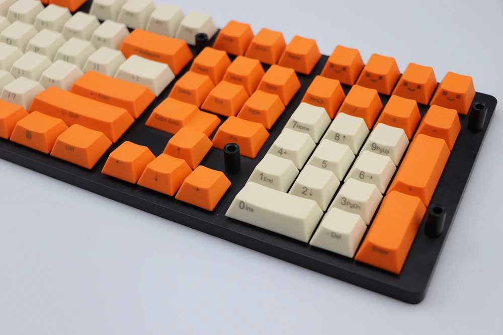 Пустая боковая печать Передняя печать 108 Толстая PBT Keycap Вишневый профиль для MX переключатели Механическая игровая клавиатура