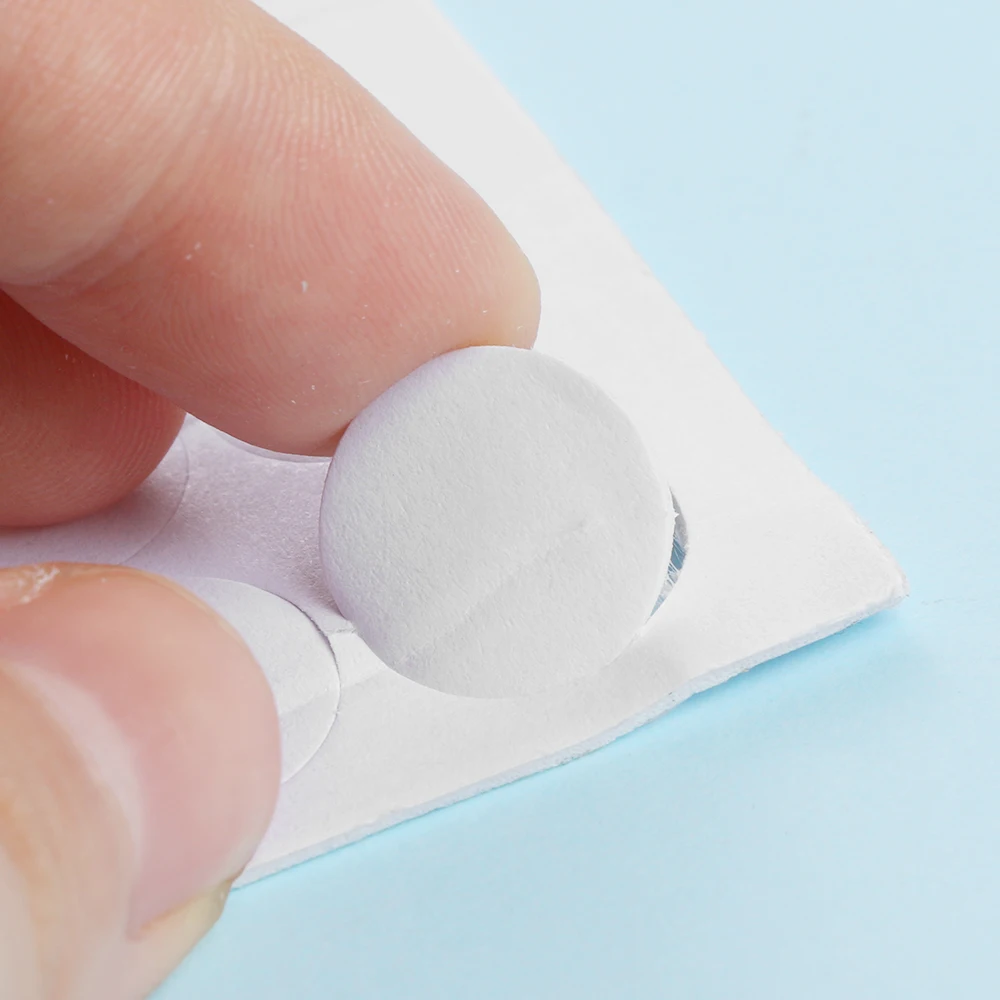 

100/500 Points Balloon Attachment Glue Double-sided tape Dot Attach Balloons To Ceiling or Wall Balloon Stickers Birthday Party