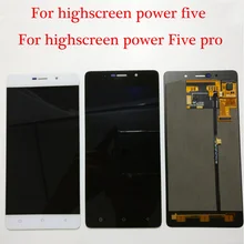 Протестированный для высокой мощности экрана 5 Five Pro/power Five 5 ЖК-дисплей+ кодирующий преобразователь сенсорного экрана в сборе Бесплатные инструменты