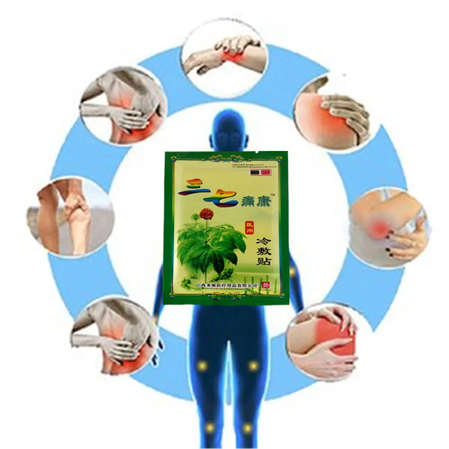 80Pcs/10bags Notoginseng Cold Compress Analgesic Plasters Joint Pain Patch Neck Back Body Relaxation Acupuncture Pain Killer Pla 80Pcs/10bags Notoginseng Cold Compress Analgesic Plasters Joint Pain Patch Neck Back Body Relaxation Acupuncture Pain Killer Pla