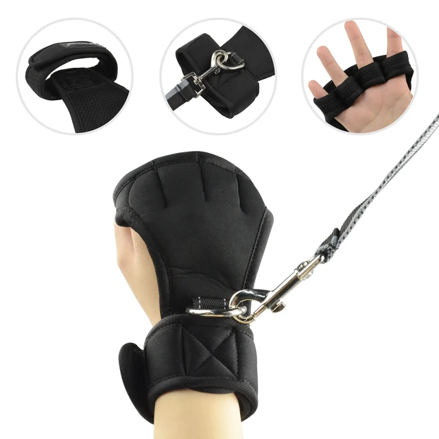 Dog Leash Hand Free Glove Nylon Adjustable Shock Absorbing Dog Leash for Running Walking and