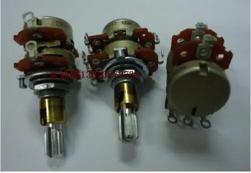 

[VICKO] Japanese ALPS double biaxial biaxial sets B10K * 2 B10KX2 20MM floral axis with a center tap SWITCHES