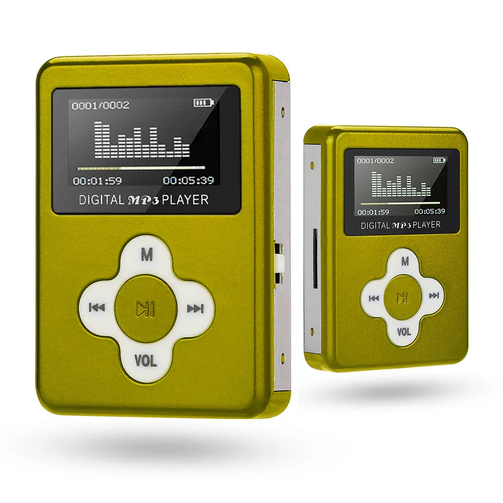 Usb мини HiFi музыкальный плеер MP3 walkman воспроизводитель металлический MP3 плеер с ЖК-экраном Поддержка 32 ГБ Micro SD TF карта дропшиппинг