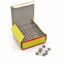 10/100 шт. один скиды 5*20 мм Быстрый Удар Стекло трубки предохранители 5x20 мм 250V 0,1 0,2 0,5 1 2 3 4 5 6 8 10, 13, 15, 20, 25 30 A предохранитель