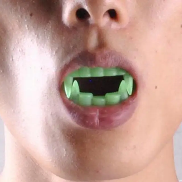 Cosplay Makeup Funny Vampire Fake Teeth Devil Tooth Fangs Caps For