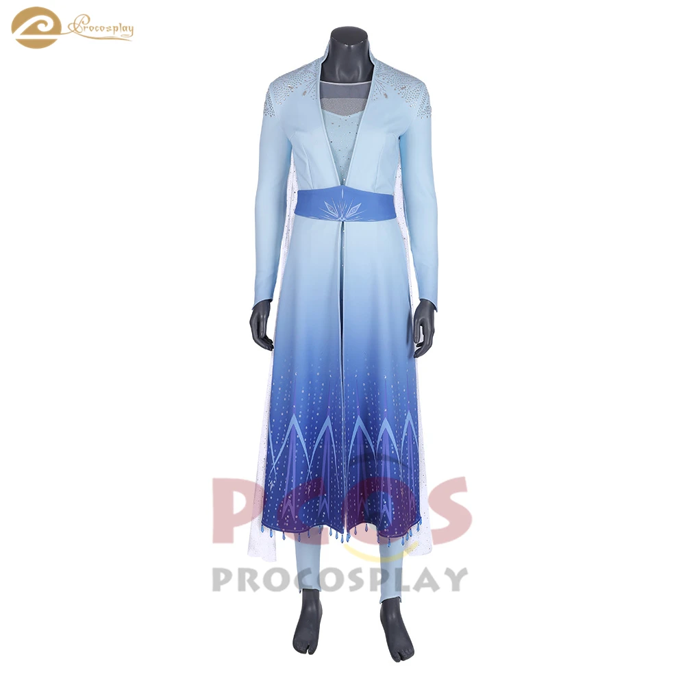 

Procosplay Fro2en Arendelle Ice Princess cosplay Snow Queen Elsa Cosplay Costume handmade carft mp004983