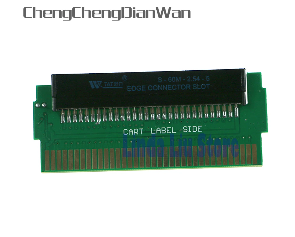 ChengChengDianWan для Famicom FC 60 Pin to NES 72 корзина адаптер этикеток конвертер PCBA с