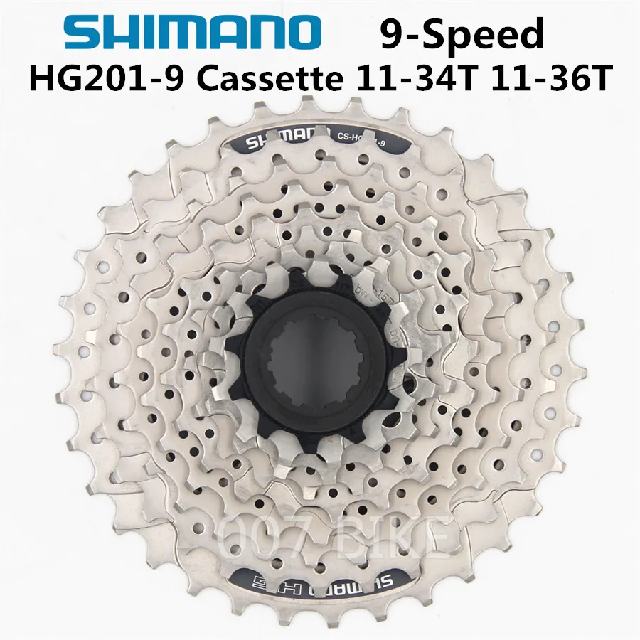 SHIMANO ACERA CS HG201-9 кассета Звездочка горный велосипедный маховик MTB M370 M2000 HG2019 кассета Звездочка 11-32T 10 скоростей