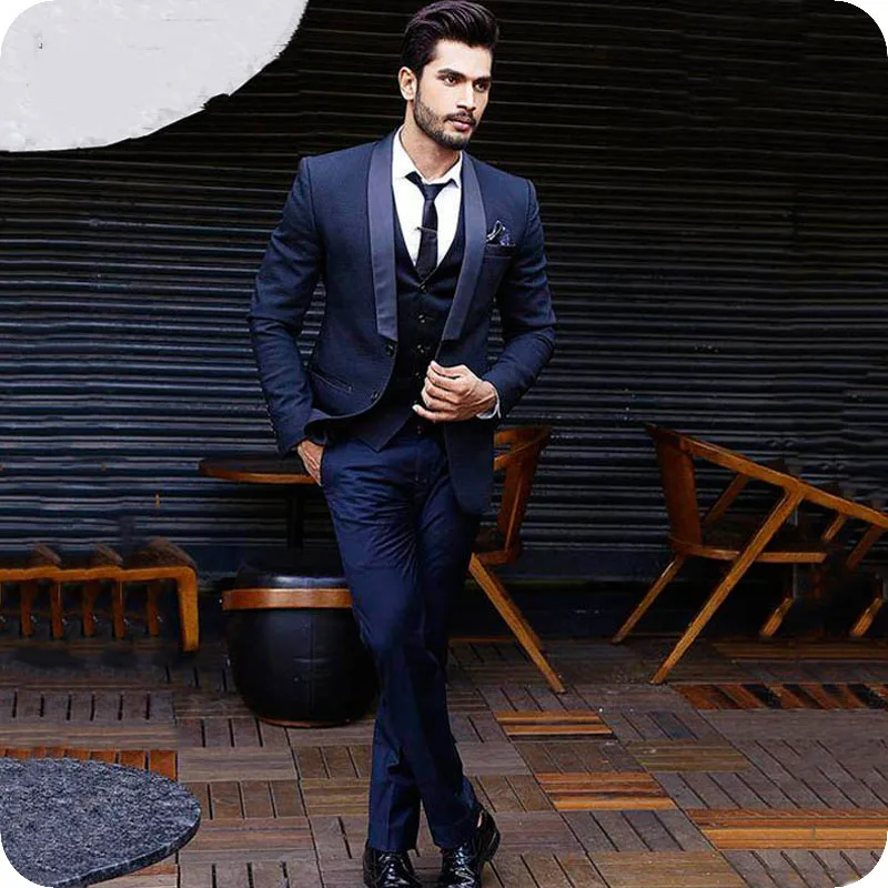 Groom Wedding Tuxedos Suits (13)